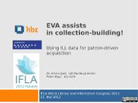 Bild: EVA assists in collection-building!